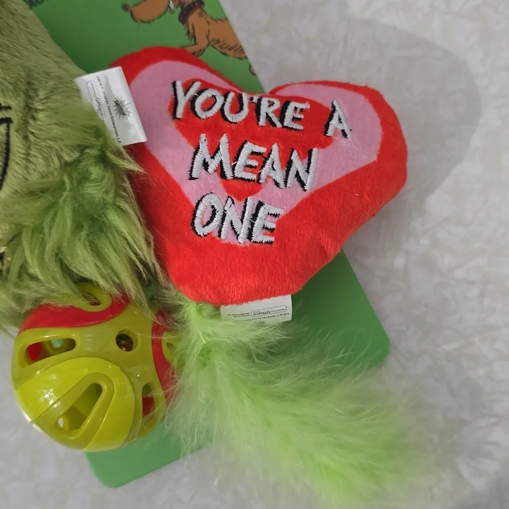 Grinch Christmas Cat Toys‎ NWT